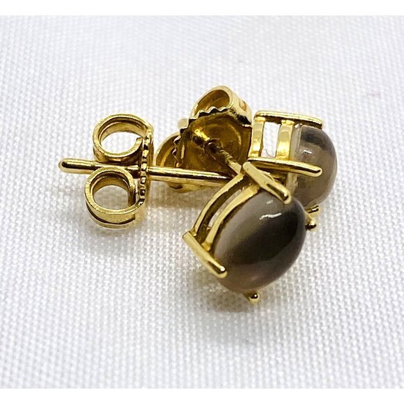 Roberto Coin Jewelry - Roberto Coin White Stone 18K 750 Earrings